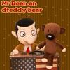 AjieQaQ Plush Toy 30cm Teddy Bear Mr. Bean Brown Soft Cuddly Stuffed Animal Gift for Kids