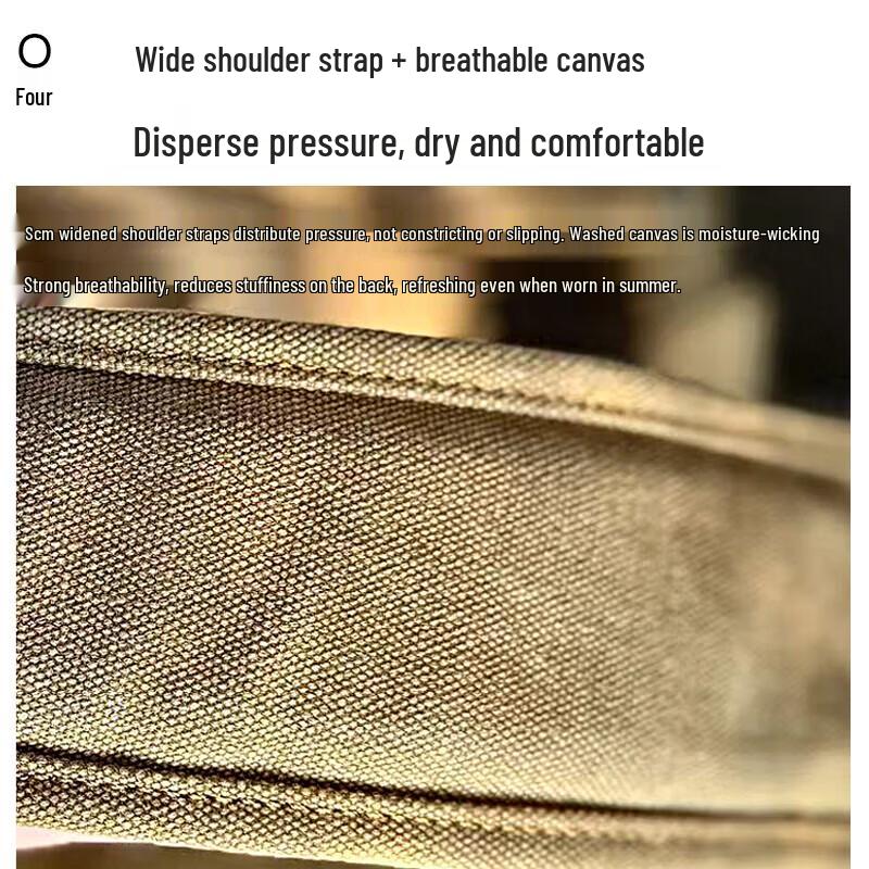 Унисекс рюкзак для ноутбука 15,6" из кожи и канваса с принтом "География мира"