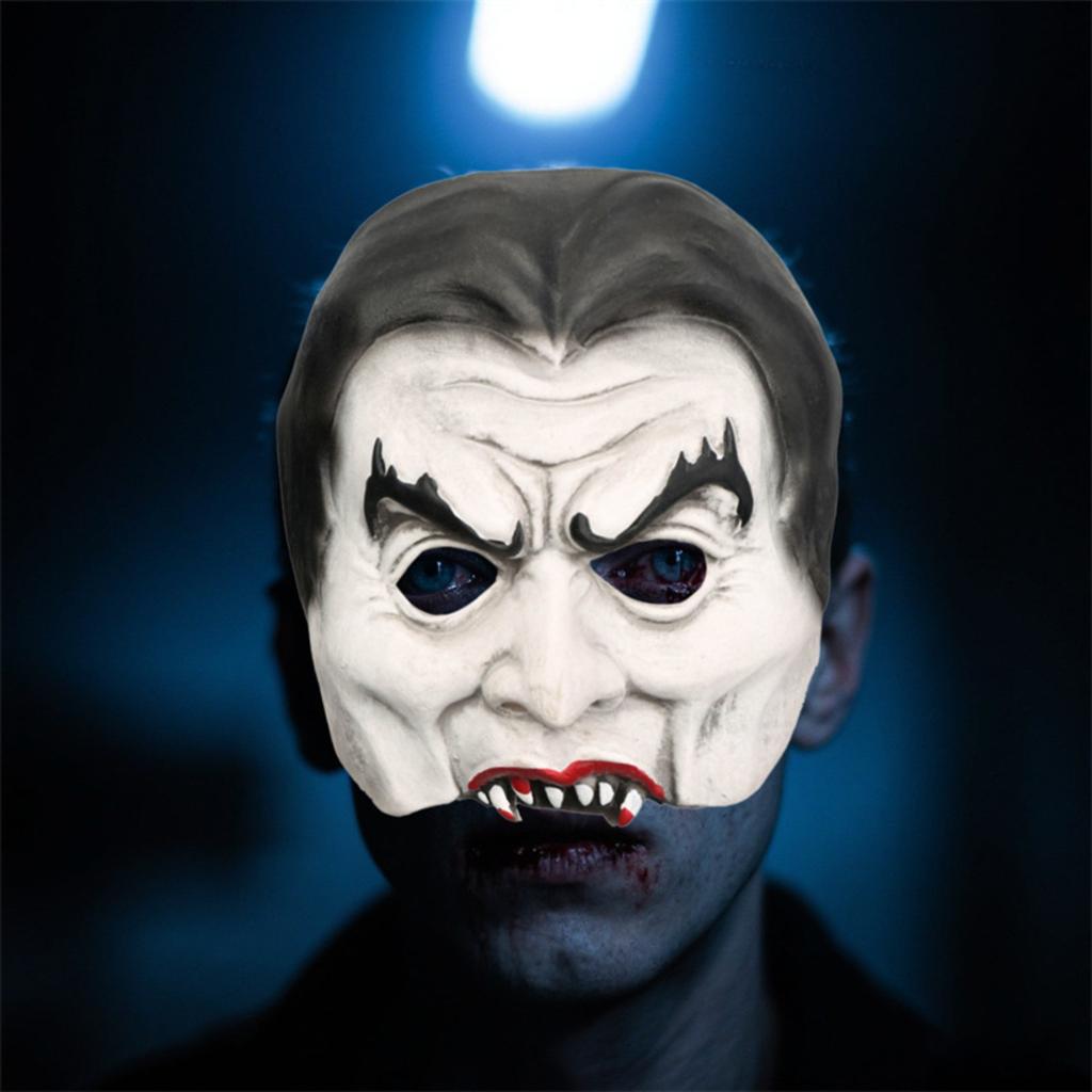 Mask Headgear, Halloween Horror Haunted House Props, Latex Mask