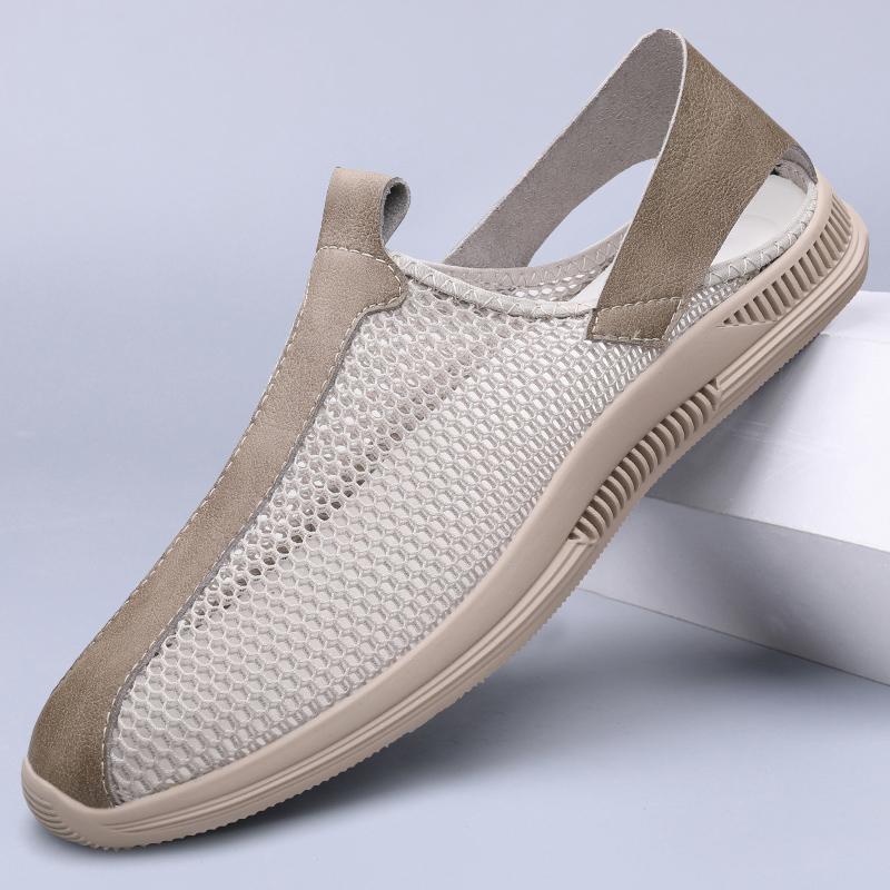 Summer Hot Selling Breathable Lightweight Loafers High-quality New Men's Mesh Casual Shoes Commuting Men's Driving Shoes