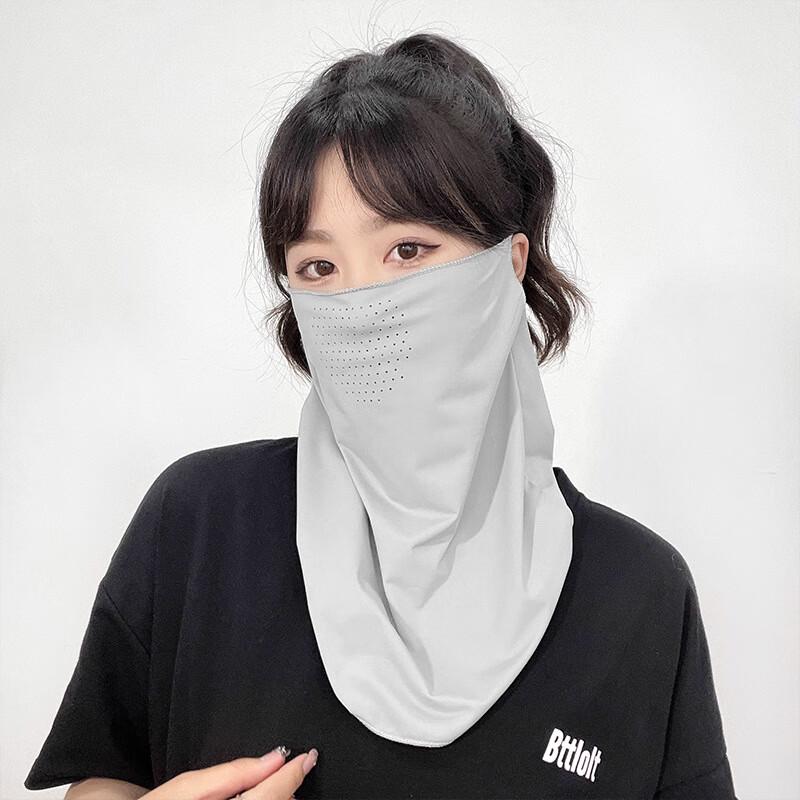 Женская маска для лица из ледяного шелка для защиты от солнца
