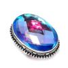 Purple Mystic Topaz Gemstone 925 Sterling Silver Jewelry Ring Size 8