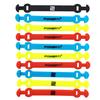 10Pcs Elastic Tennis Racket Damper Silicone Straps Tennis Racket Vibration Absorbing Shock Reducing Strips
