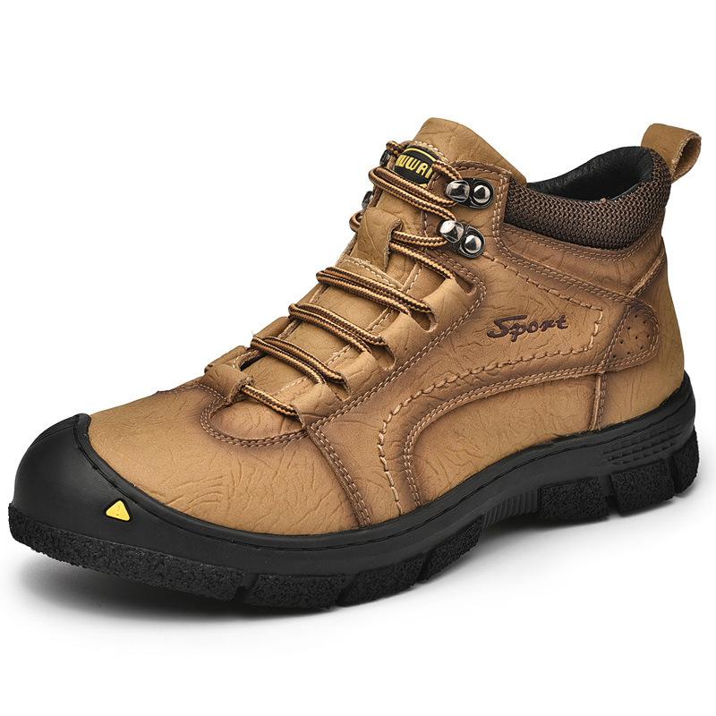 2025 осень и зима новая мужская обувь модная повседневная обувь для активного отдыха спортивная обувь матовые походные туфли со средним ремешком модная мужская обувь