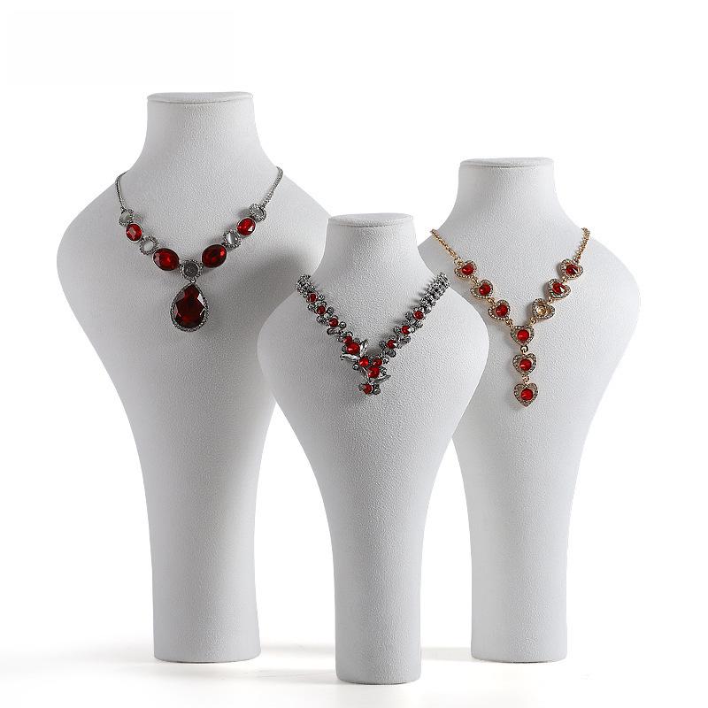 Подставка для ожерелий Digu из микрофибры для ювелирных изделий