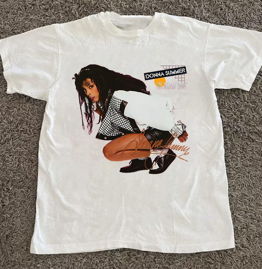 Donna Summer signature Cats Without Claws Album Unisex T-Shirt All Size MC127