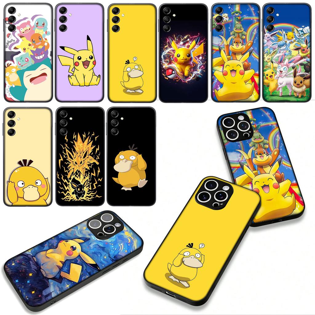 Чехол для Huawei P30 P20 P10 Mate 10 20 Pro Lite Y9A Y8S P Smart Y7 Y9 Prime Y6 Чехол для телефона Мультяшный P-Покемоны Psyduck P-Пикачу