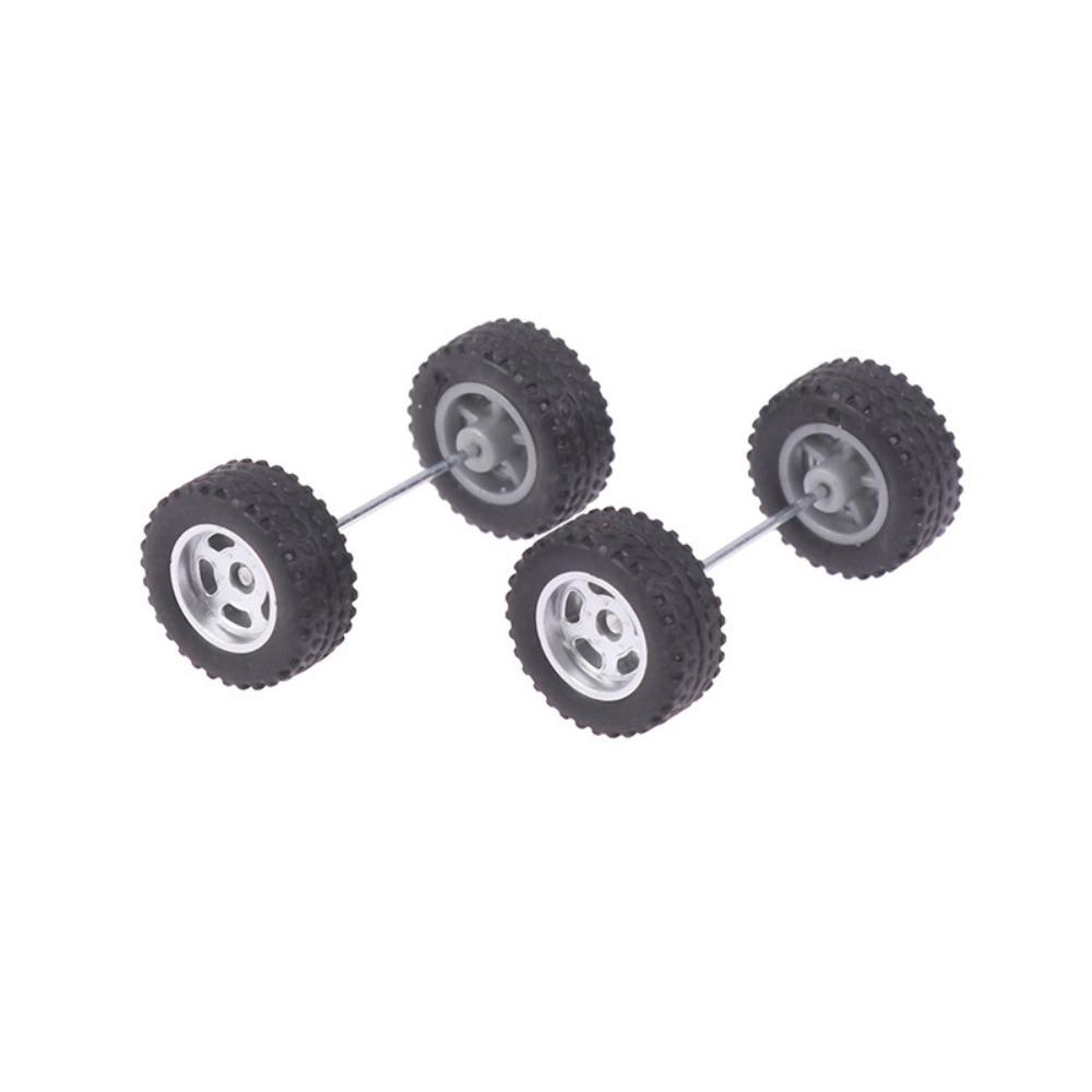 1Set Plastic Remote Control Car Modified Tires Diameter 14*5.5mm Diecast Alloy Car Hub