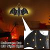 Halloween Wall Decor Bat/ Light Mud Cake LED Bat/ Decoration