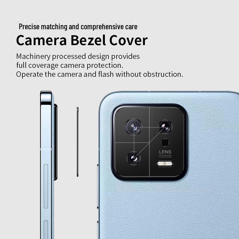 Защитная пленка для объектива задней камеры из алюминиевого сплава для Xiaomi 13/13Pro