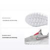 Кроссовки детские Flex Runner 2 GS Light Smoke Team Red Серый Светло-серый Белый DJ6038-009