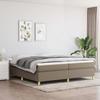 VidaXL Taupe Spring Bed Base 200x200 Cm Fabric3120989