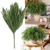 Plastic Simulation Ceder Branches DIY Wreath Christmas Pine Stem  Christmas