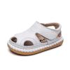 Sandalias Cowhide Baby Shoe Summer Baby Walking Shos Sandals for Girl Boy Breathable Beach Shoe Comfortable Soft Sole Kdis Shoes