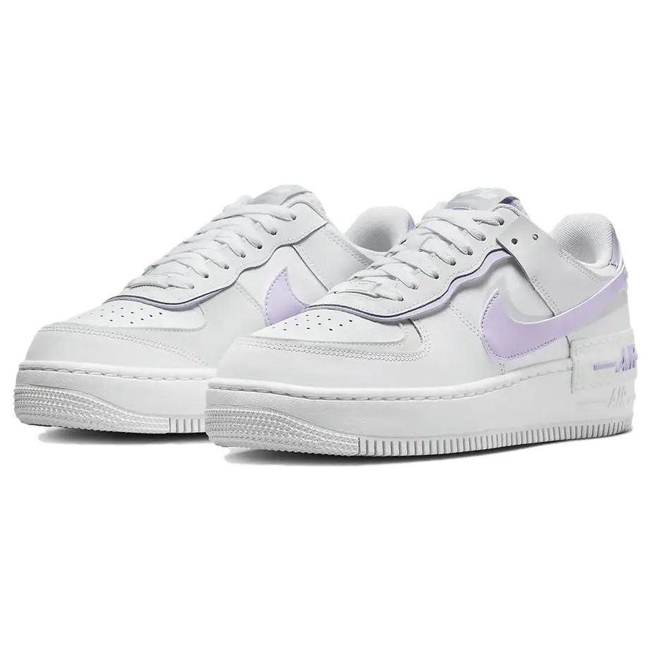Nike Кроссовки женские Air Force 1 Shadow White Lilac Bloom Photon-Dust FN6335-102