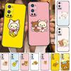 TOPLBPCS Cute Rilakkuma For OnePlus Nord N100 N10 5G 9 8 Pro 7 7Pro Case Phone Cover For OnePlus 7 Pro 1+7T 6T 5T 3T Case