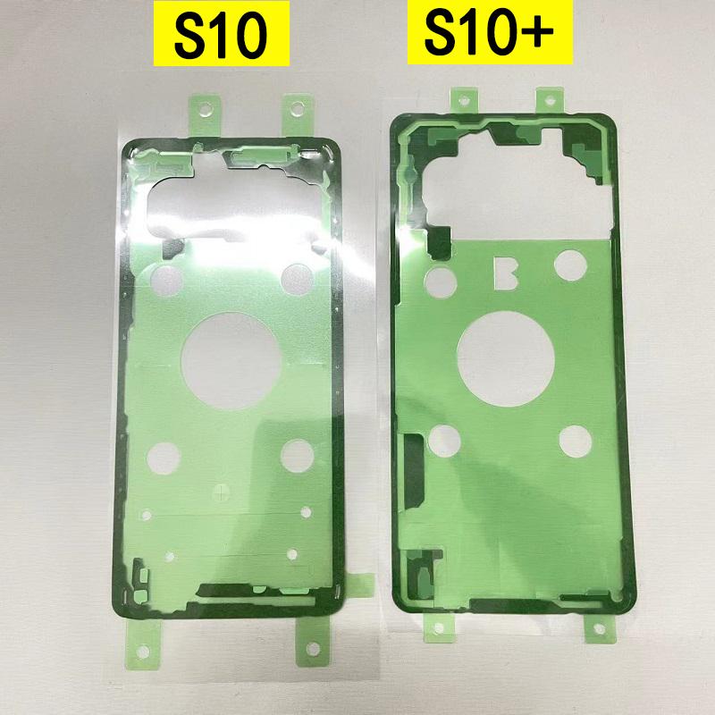 Задняя крышка Корпус Стекло Объектив камеры Клейкая наклейка Для Samsung Galaxy S8 S9 S10 S20 Plus Note10 Note20 Ultra S21 S22 S23 S24