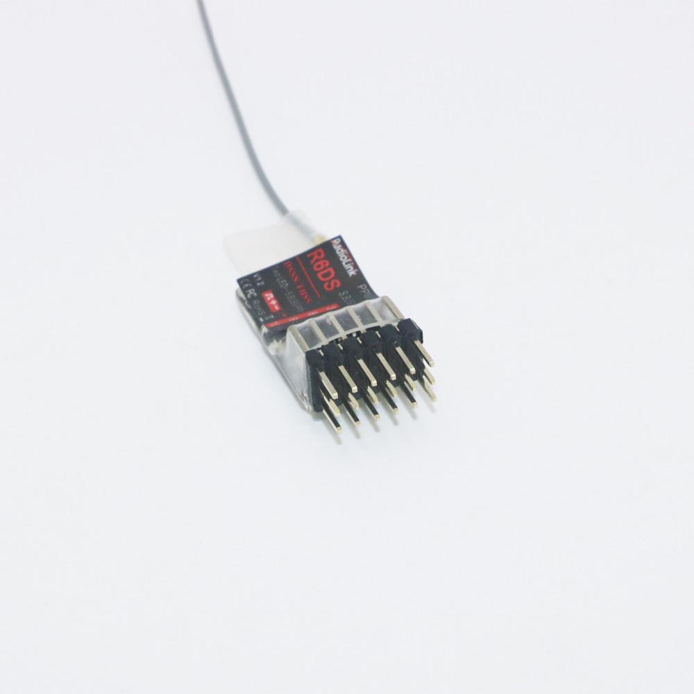 5 шт./лот RadioLink R6DS 2.4G 6CH приемник для AT9 AT10 передатчик поддержка PPM SBUS