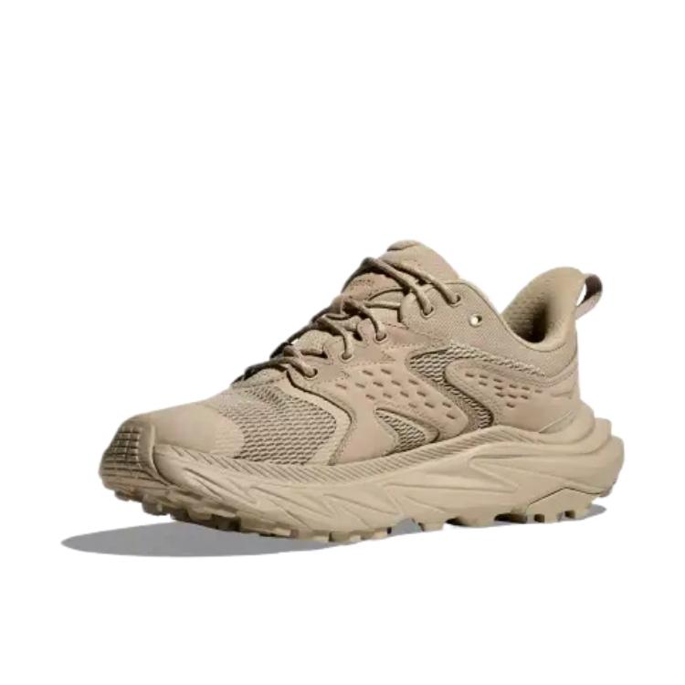 HOKA One One Anacapa 2 Low Gore Tex Сырой лен Молочный овес Женские 1142830-RWL