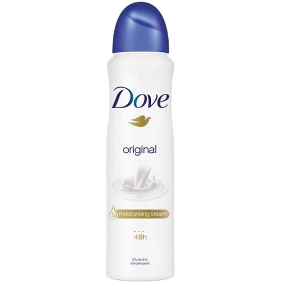 DOVE Оригинальный, Сильный Дезодорант-антиперспирант для женщин, Чистая Длительная Защита от Пота и Запаха Тела, Спрей 250 мл