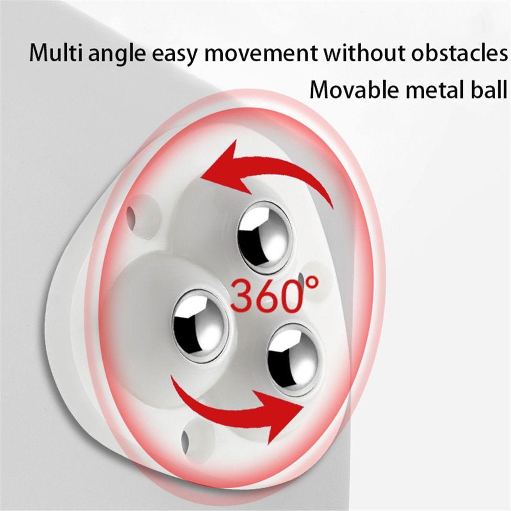 Boxes Roller Paste Casters Adhesive Universal Wheel Self Adhesive Pulley 360º Universal Wheels