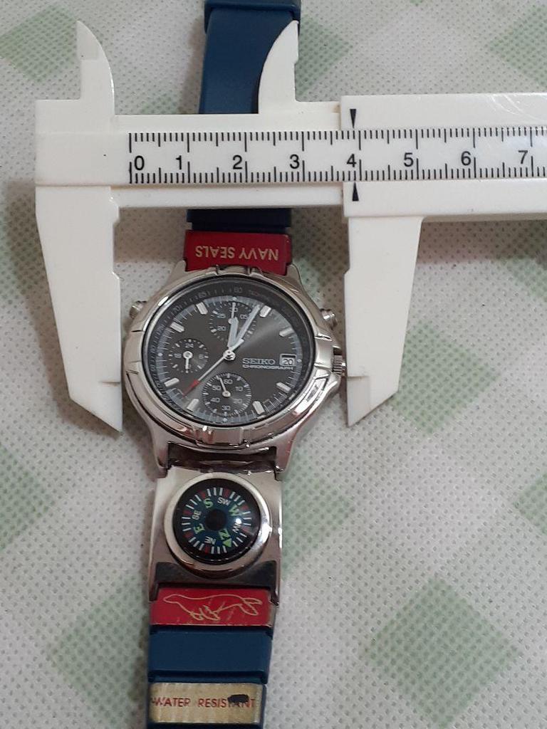 [Б/У] Часы-хронограф SEIKO Водонепроницаемость 100 м
