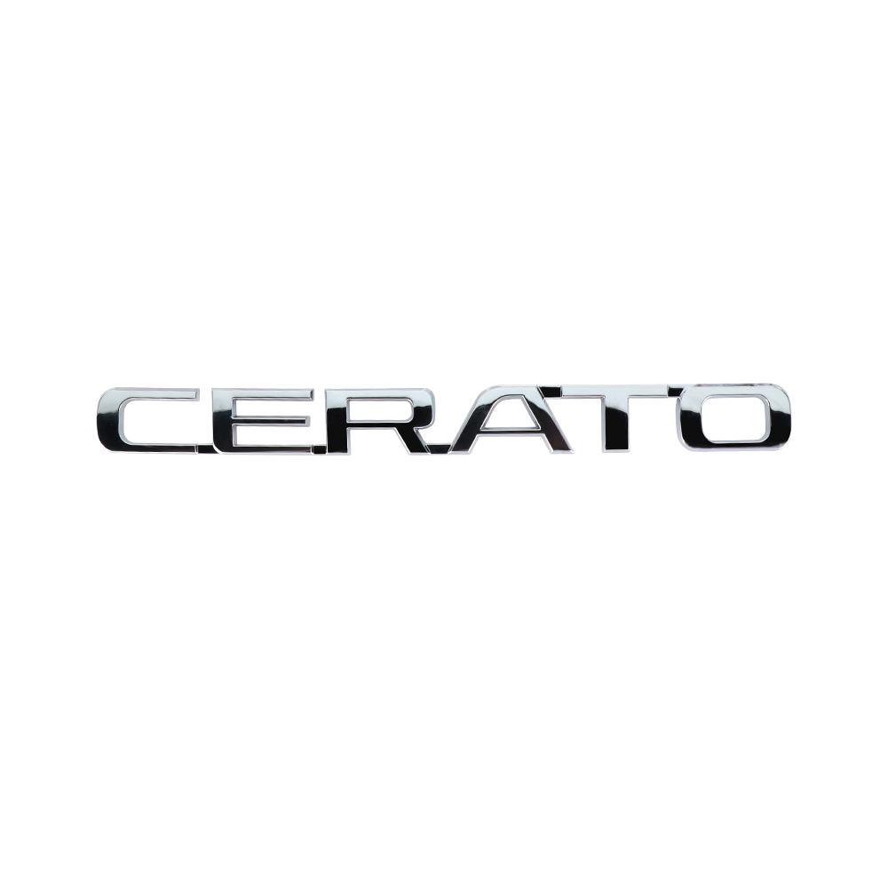 Для Kia Sportage Rio Soul Optima Ceed Forte Picanto 3D ABS SORENTO CERATO Значок с буквой Наклейка на заднюю часть автомобиля Декорация багажника