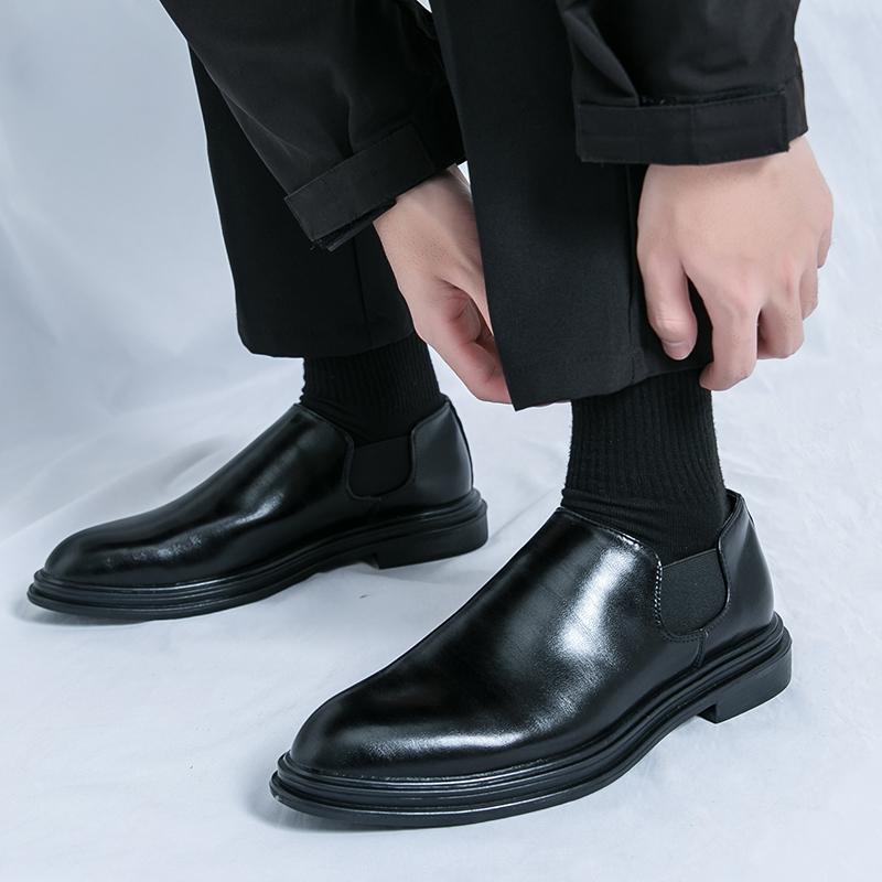 Модная кожаная модная повседневная обувь мужская классические мужские лоферы мужские слипоны нарядная обувь мужская удобная деловая обувь брендовые балетки