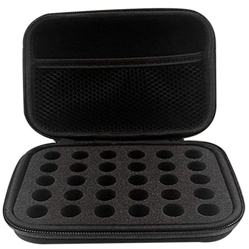 Shockproof Insulin Vial Storage Case 30 Slots 1-3 ML Essential Oils Carrying Box Pill Storage
