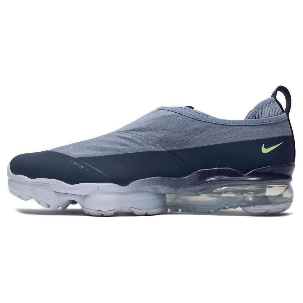 Nike Air VaporMax Moc Roam Ashen Slate Men Sneakers Blue Barely-Volt Thunder-Blue DZ7273-400