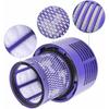 Filtre HEPA - AIMOONSA - Compatible Dyson V10 SV12 - Lot de 2 - Brosse nettoyage offerte - Remplace 969082-01