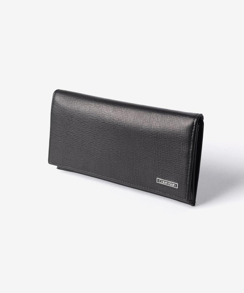 Длинный кошелек 31CK190005 SECRETARY LONG WALLET [Calvin Klein] Мужской ЧЕРНЫЙ/Черный [Б/У]