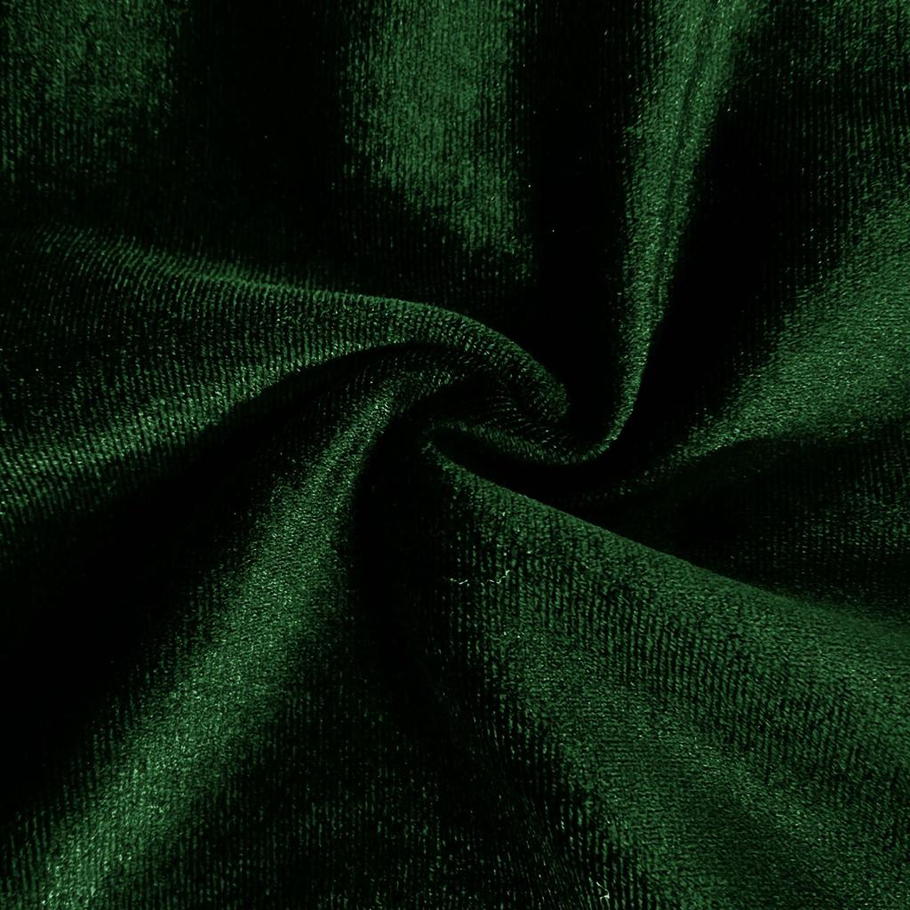 Женский однотонный топ из золотого бархата с пышными рукавами и длинными рукавами, элегантный и модный