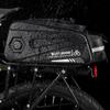 Waterproof Bike Hard Shell Bag Bicycle Rear Rack Pack Bag Pannier Large Capacity