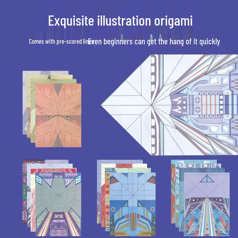 Children's DIY Paper Airplane Origami Kit