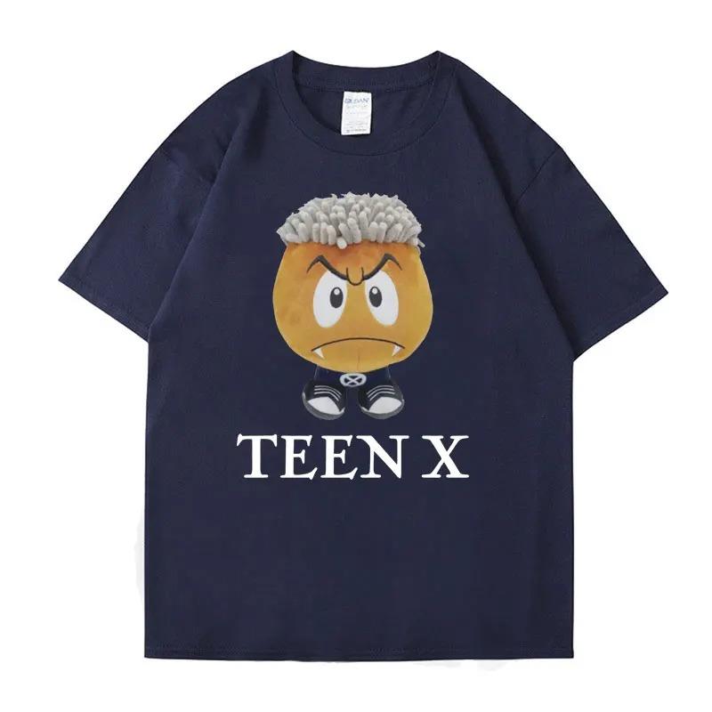 Ken Carson Goomba Toy T Shirts Destroy Lonely Teen X Opium Rapper Graphic T-shirt Men's Fashion Vintage Short Sleeve T Shirt Y2k