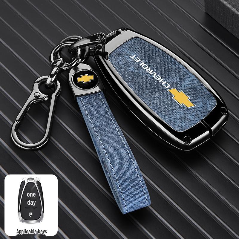 Чехол для ключа Chevrolet для Equinox, Malibu XL, Trax, Trailblazer, Orlando, Monza - Накладка на корпус автомобиля