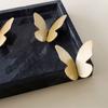 Gold Butterfly Hardware Wardrobe Drawer Knob Door Handle Brass Handle Cabinet Pulls