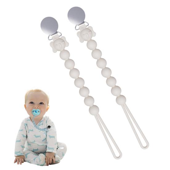 Силиконовый держатель для соски, прочный, легко чистится и фиксируется, зажим для соски для ребенка больше не разочаровывает