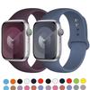 Оригинальный силиконовый ремешок для Apple Watch ultra 2 Браслет 44мм 40мм 45мм 41мм 49мм 42мм 46мм iwatch серия 7 8 se 4 3 5 6 9