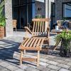 Chaise longue en teck ARRECIFE