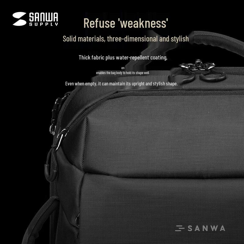 Sanwa BAG-BPC5BK Бизнес-рюкзак для ноутбука с USB-портом