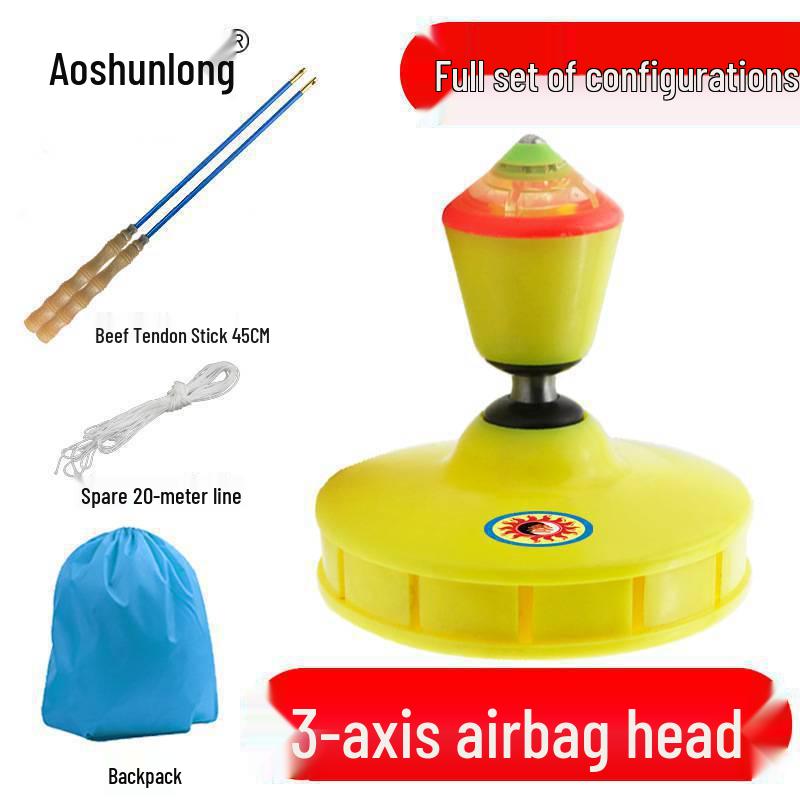 Diabolo Set: Sports Single Wheel, Spring-Loaded, Drop-Resistant with Stick, String & Backpack