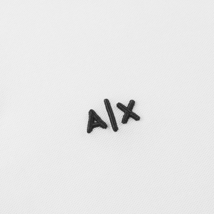 Armani Exchange Цветной блок Полоски Логотип Простой Мода Классический Универсальный Удобный Дышащий Поло Мужские топы XM001287-AF17321-26S-U0009