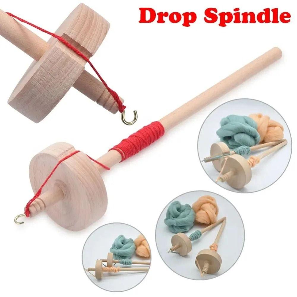 Wooden Spindle Top Hand Carved Whorl Yarn Spin Sewing Crafts Drop Spindle  Top Whorl Yarn Spin
