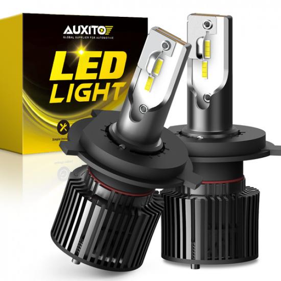 2X AUXITO H4 Светодиодная Лампа Фары Ближний Дальний Игра Замена Галогенной X1 EXV