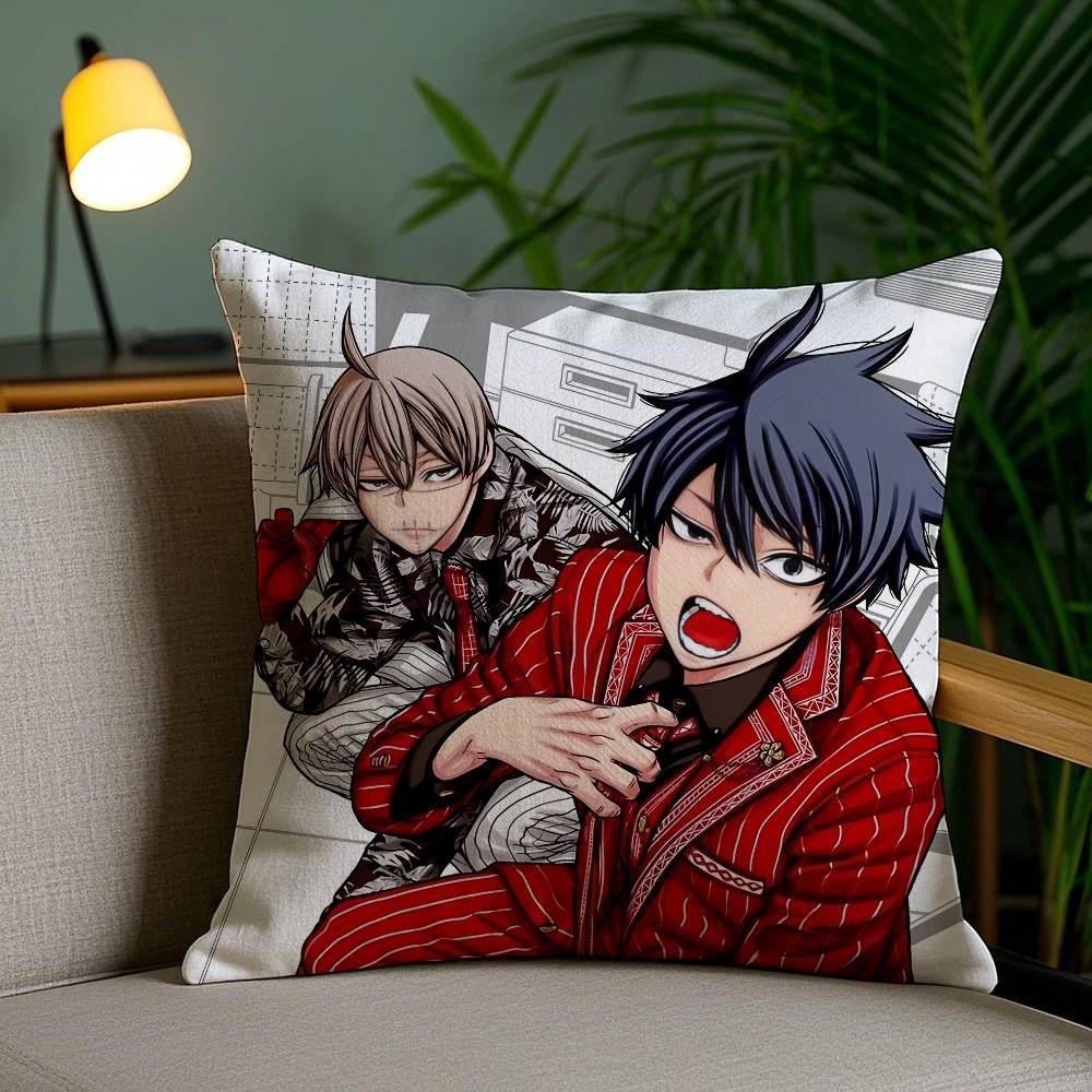 Аниме Т-Тоуген А-Анки Наволочка Уютная Плюшевая Наволочка с Двусторонним Принтом – Домашний Подарок для Декора Спальни
