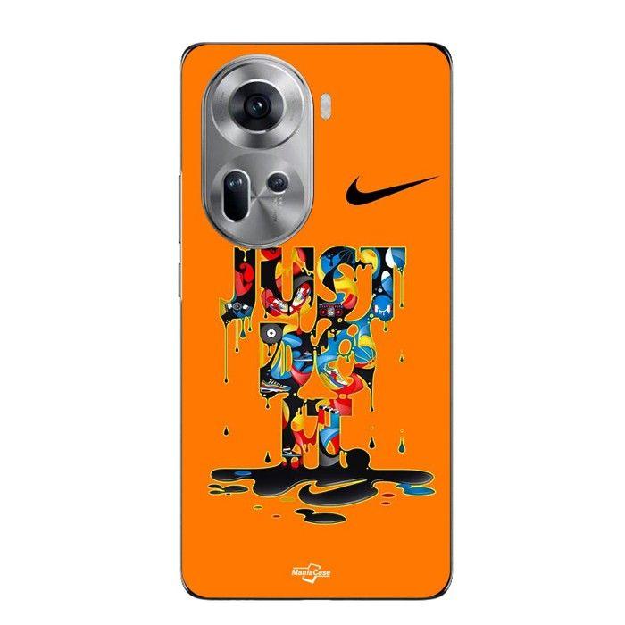 Coque Pour Oppo Reno 11 5g Graffiti Nike Just Do It Maniacase