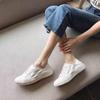 Женская дизайнерская обувь, новые кожаные белые спортивные туфли для женщин, повседневная обувь на плоской подошве, женские белые кроссовки, женские Zapatillas