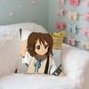 Милый Чехол Yyui Hirasawa Kawaii Из Плюшевой Ткани Мягкая Наволочка Двусторонний Печатный Чехол для Подушки Домашние Подарки